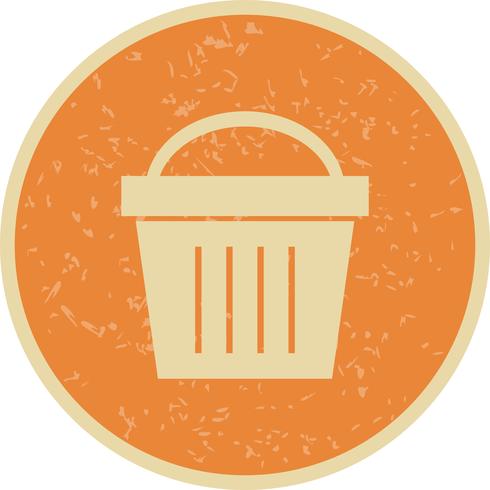 Picnic basket Vector Icon