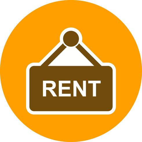 Rent Vector Icon