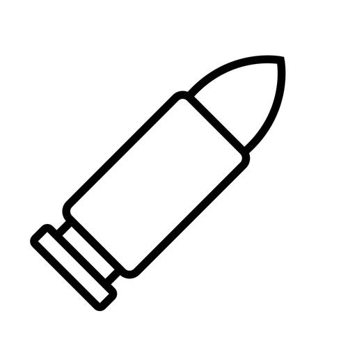 Bullet Vector Icon