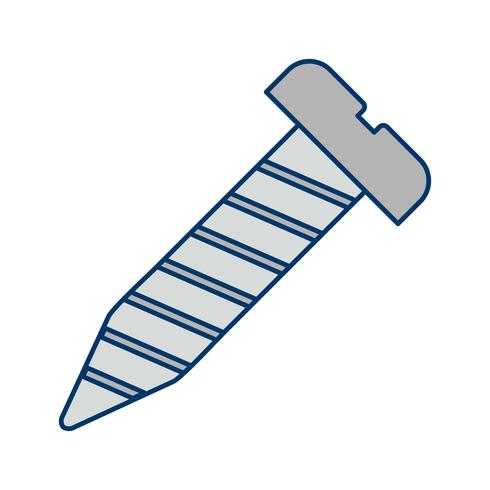 Icono de Vector de tornillo