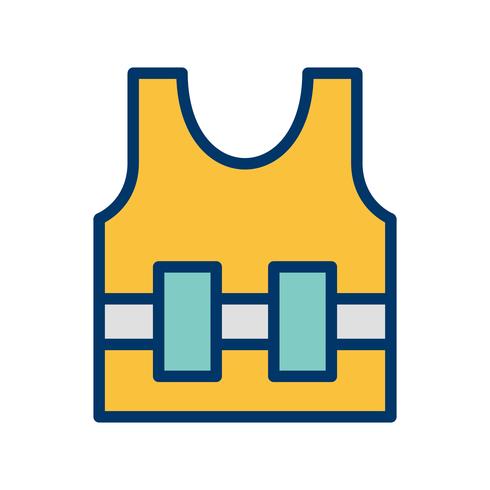 Bullet Proof Jecket Vector Icon