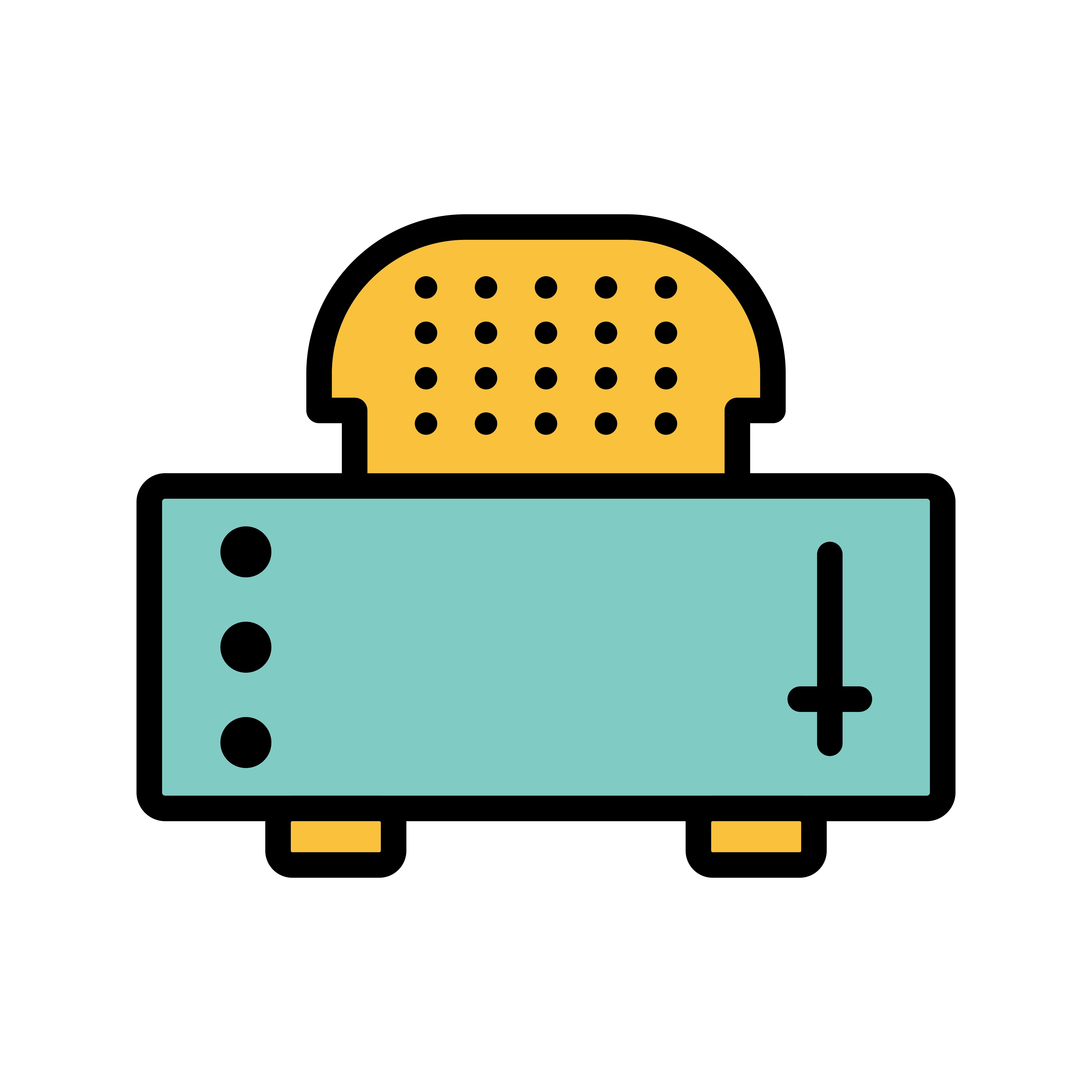 Slice Toaster Vector Icon 355175 Vector Art at Vecteezy