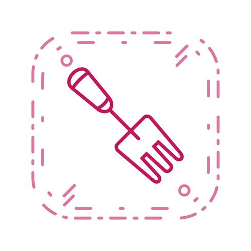 Garden Fork Vector Icon