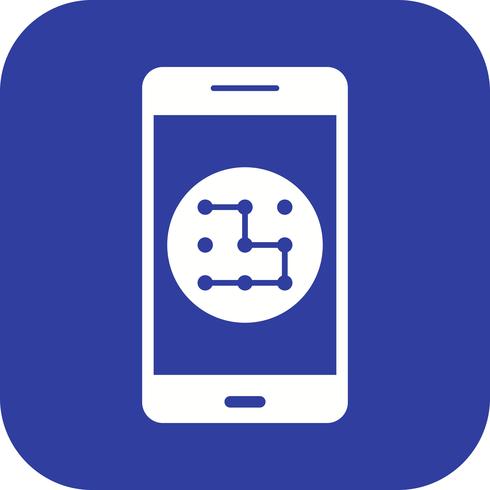 Pattern Mobile Application Vector Icon