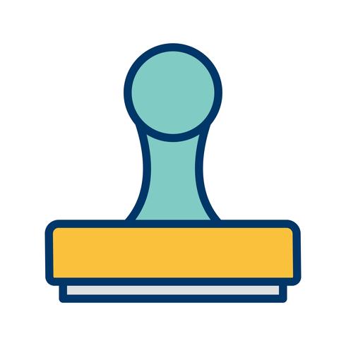 Stamp Vector Icon 
