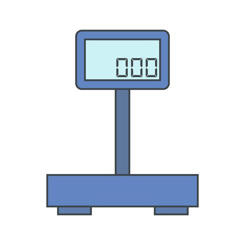 Vector Weight Machine Icon