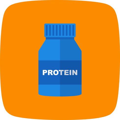 Vector icono de proteína