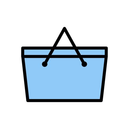 Picnic basket Vector Icon