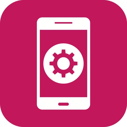 Setting Mobile Application Vector Icon