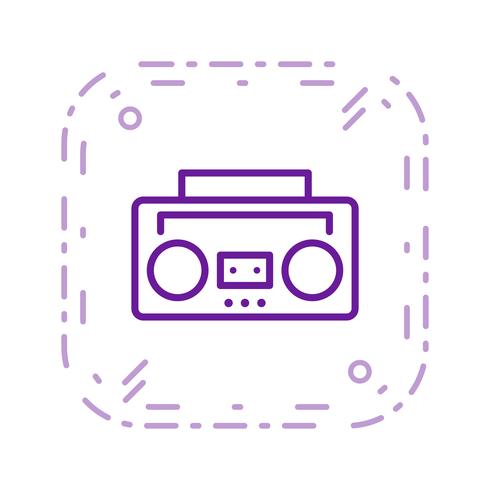 Audio Tape Vector Icon