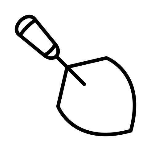 Trowel Vector Icon