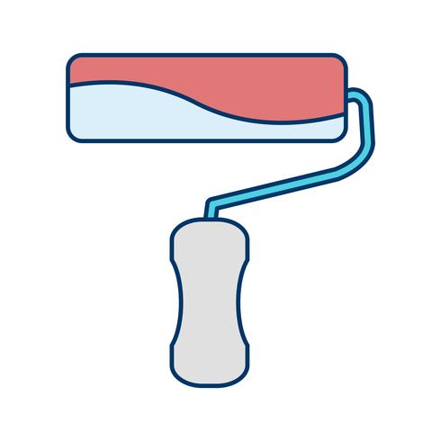 Paint roller Vector Icon