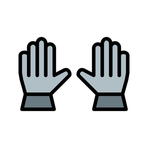 Icono de Vector de guantes