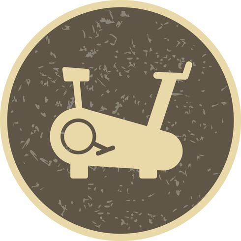 Vector Vector Cycling Machine Icon  