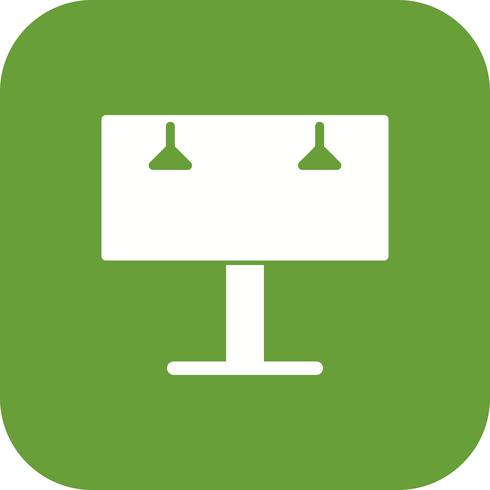 Billboard Vector Icon