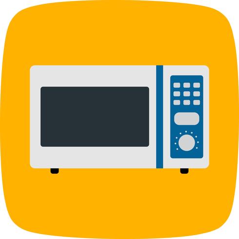 Microwave Oven Vector Icon