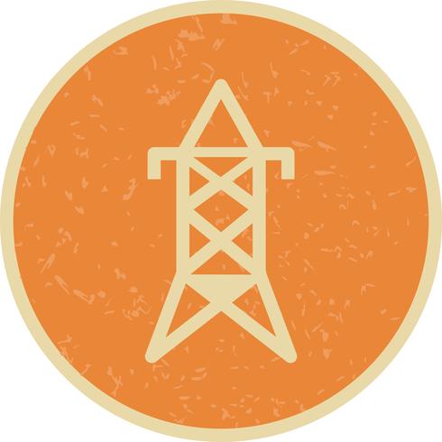 Electric tower Vector Icon