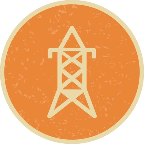 Icono de Vector de torre eléctrica