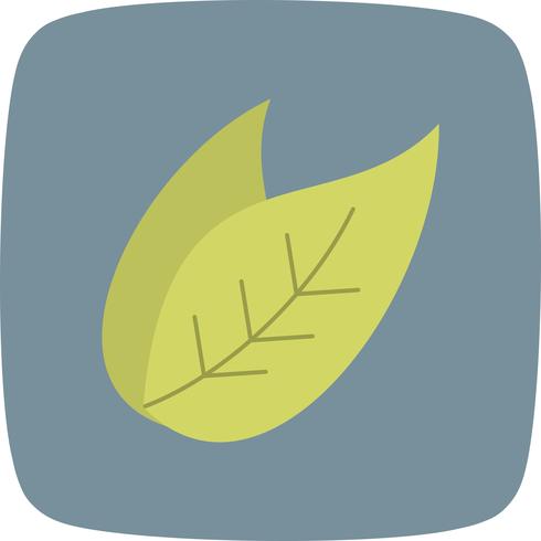 Icono de hoja de vector