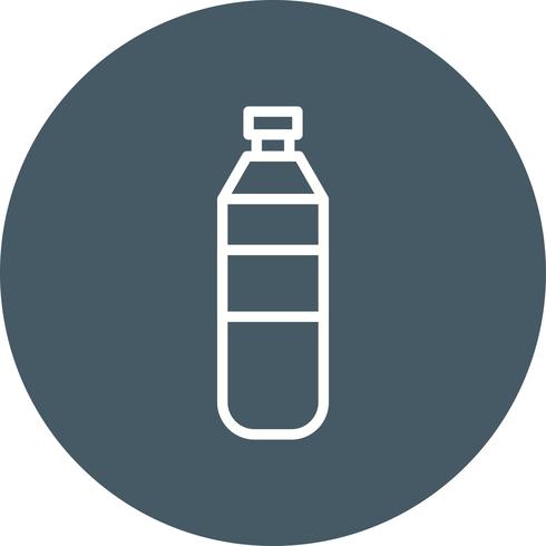 Vector icono de botella de agua