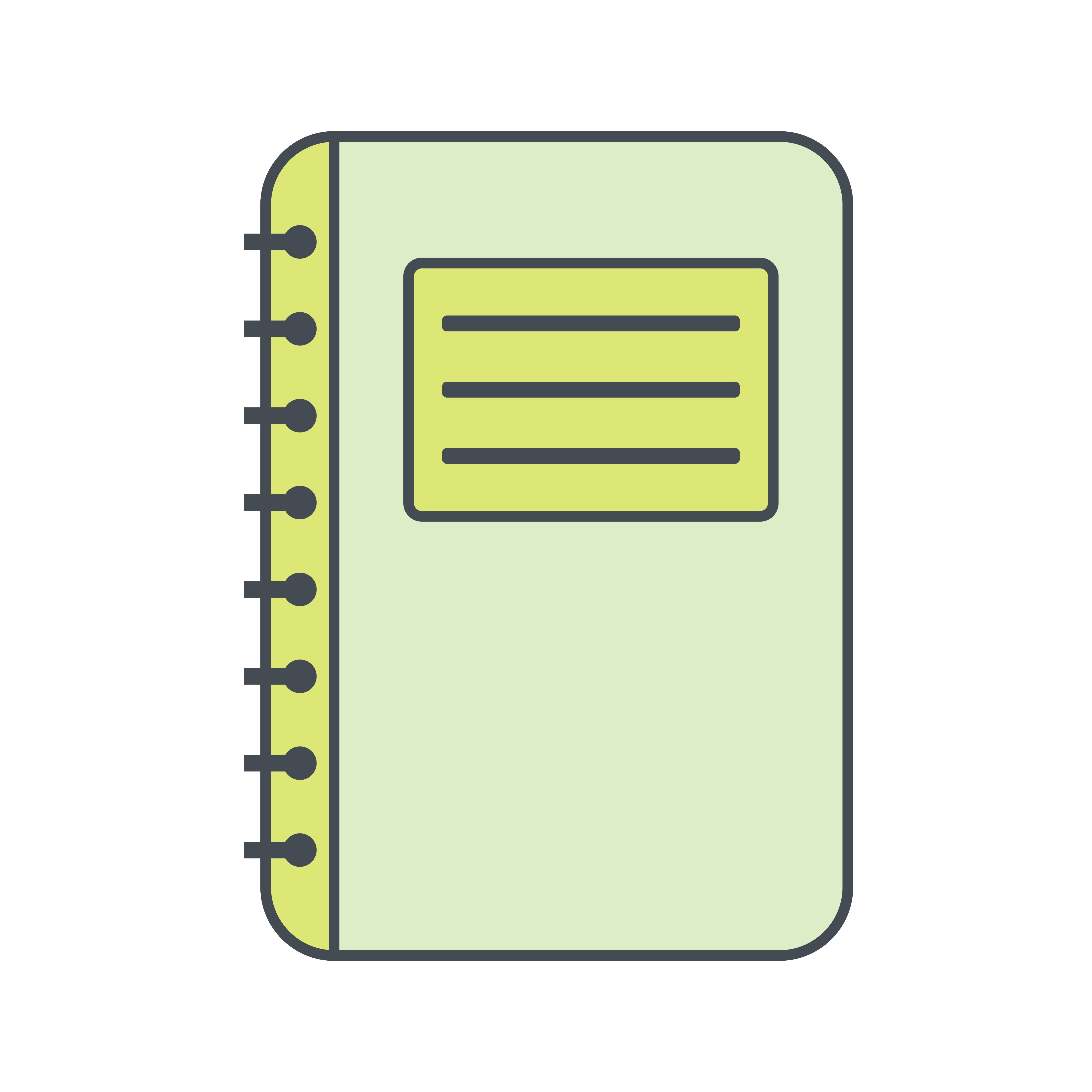 Notepad Vector Icon 355605 Vector Art at Vecteezy