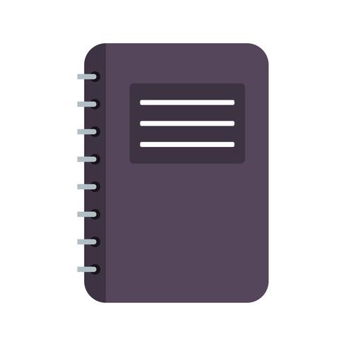 Notepad Vector Icon 