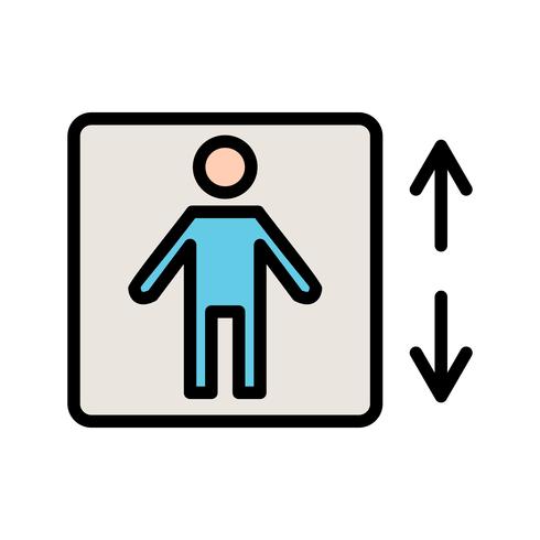 Lift  Vector Icon