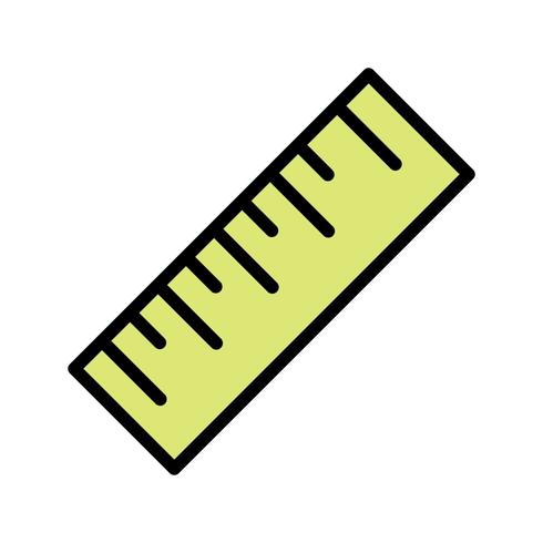 Ruler Vector Icon