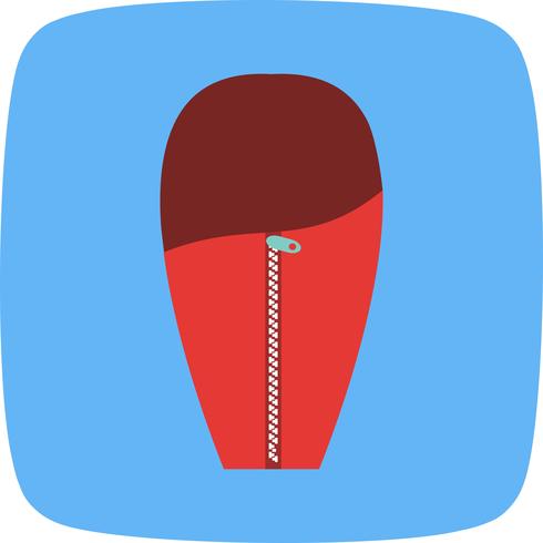 Sleeping Bag Vector Icon