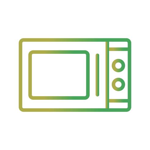 Microwave Oven Vector Icon