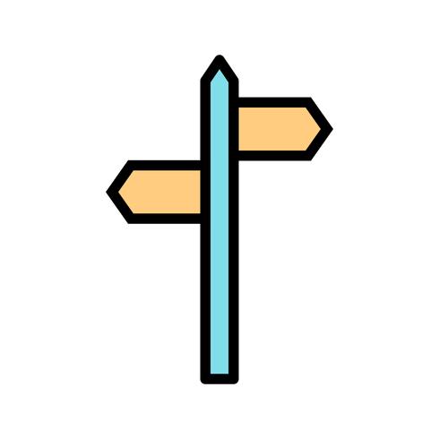 Directions Vector Icon