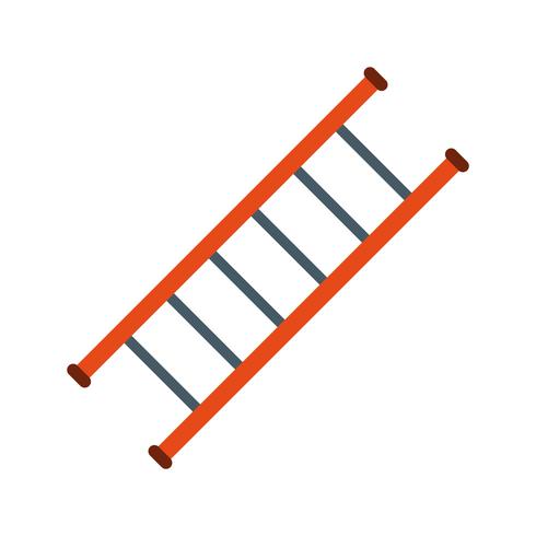 Icono de vector de escalera