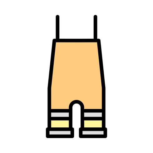 Dungarees Vector Icon