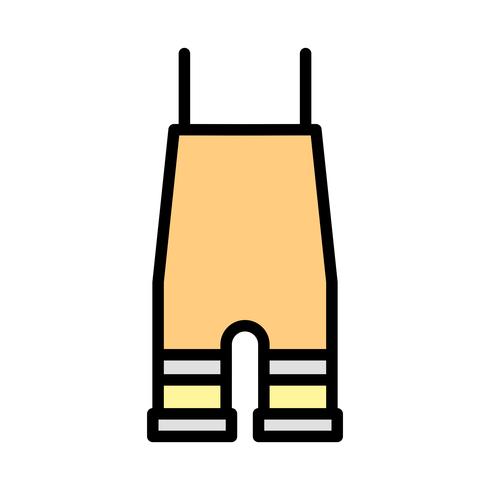 Dungarees Vector Icon