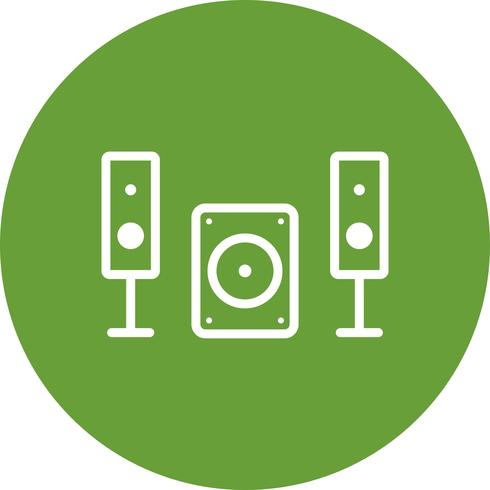 Music System Vector Icon