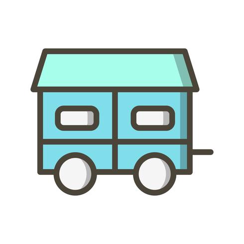 Mobile House Vector Icon