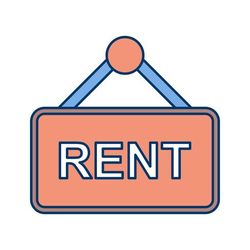 Rent Vector Icon