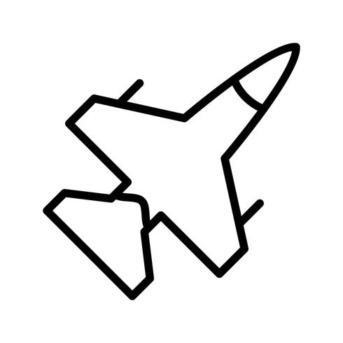 Jet Vector Icon