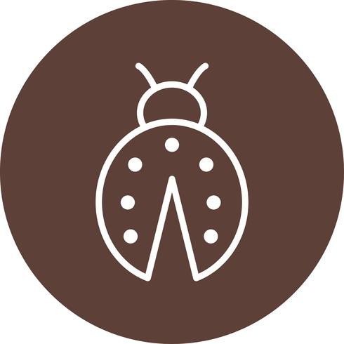 lady bug vector icon