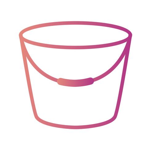 Bucket Vector Icon