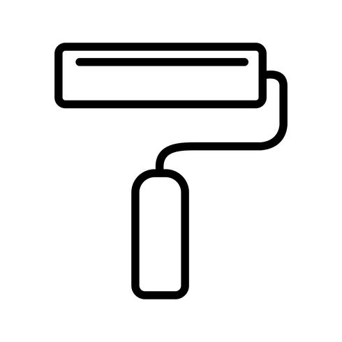 Paint roller Vector Icon