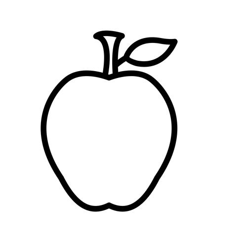 Vector Apple Icon 355994 Vector Art at Vecteezy