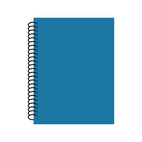 Vector Spiral Notebook Icon