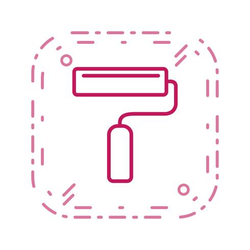 Paint roller Vector Icon