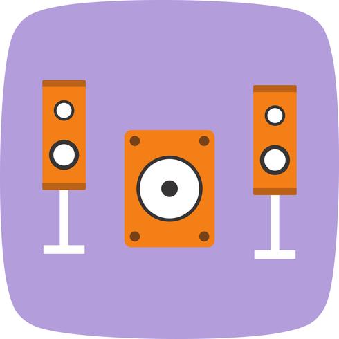 Icono de Vector de sistema de música