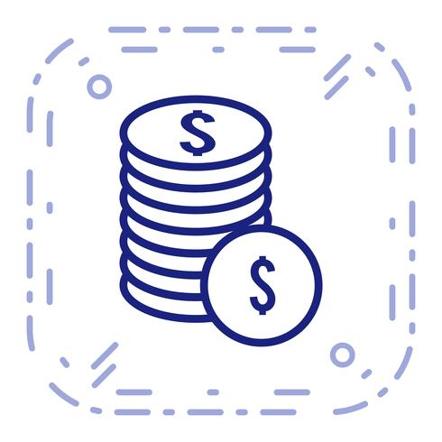 Vector Coins Icon