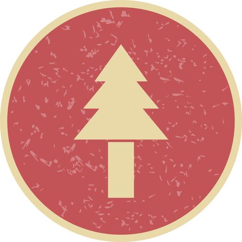 Pine Tree Vector Icon   