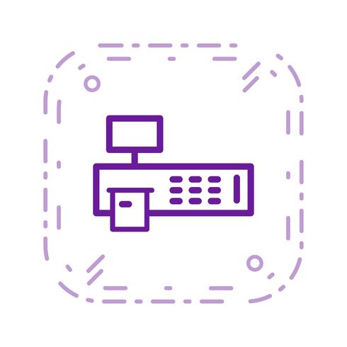 Billing Machine Vector Icon