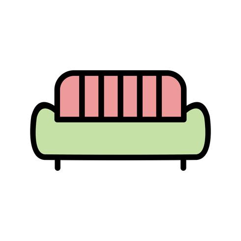 Sofa Vector Icon