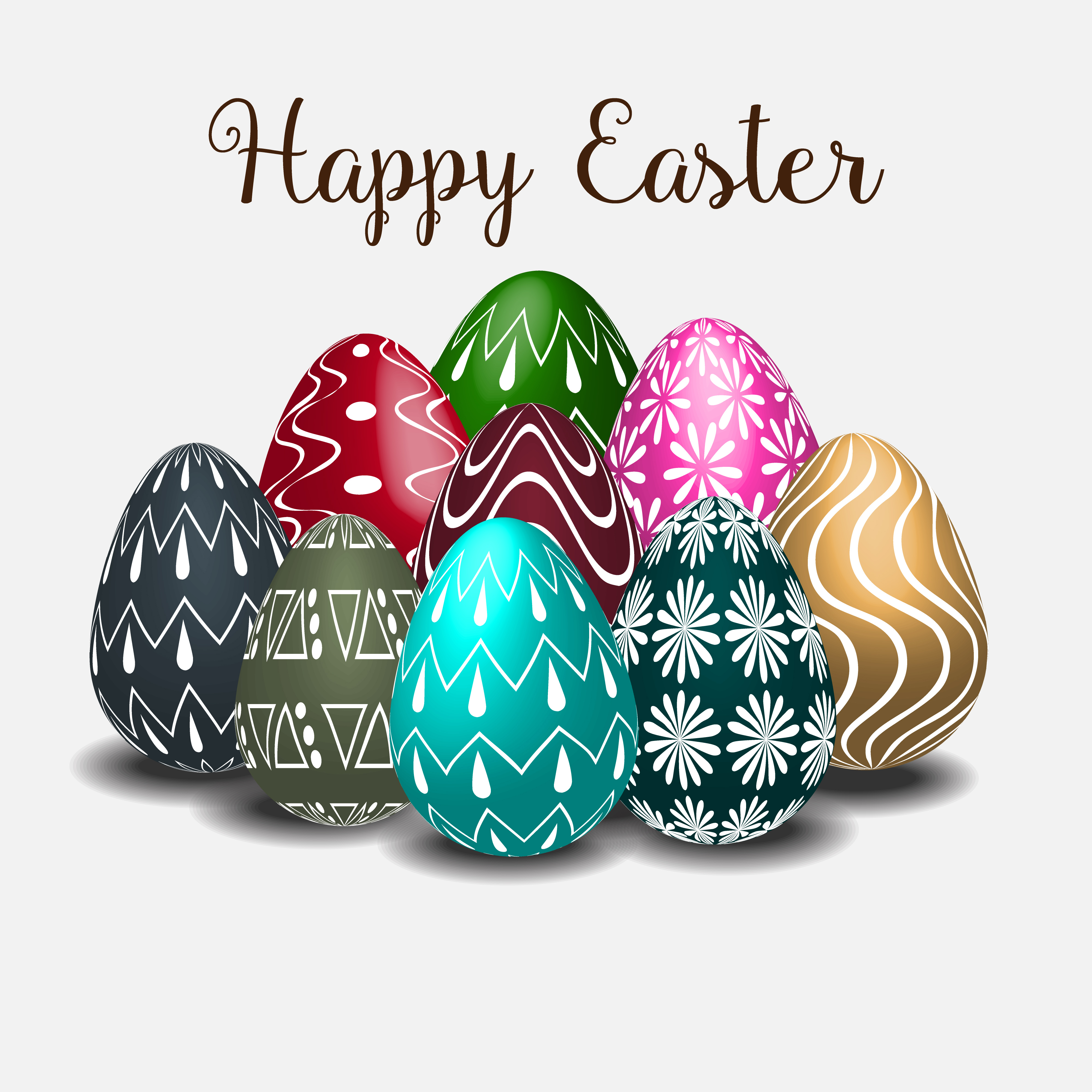 Happy Easter 356107 Vector Art at Vecteezy